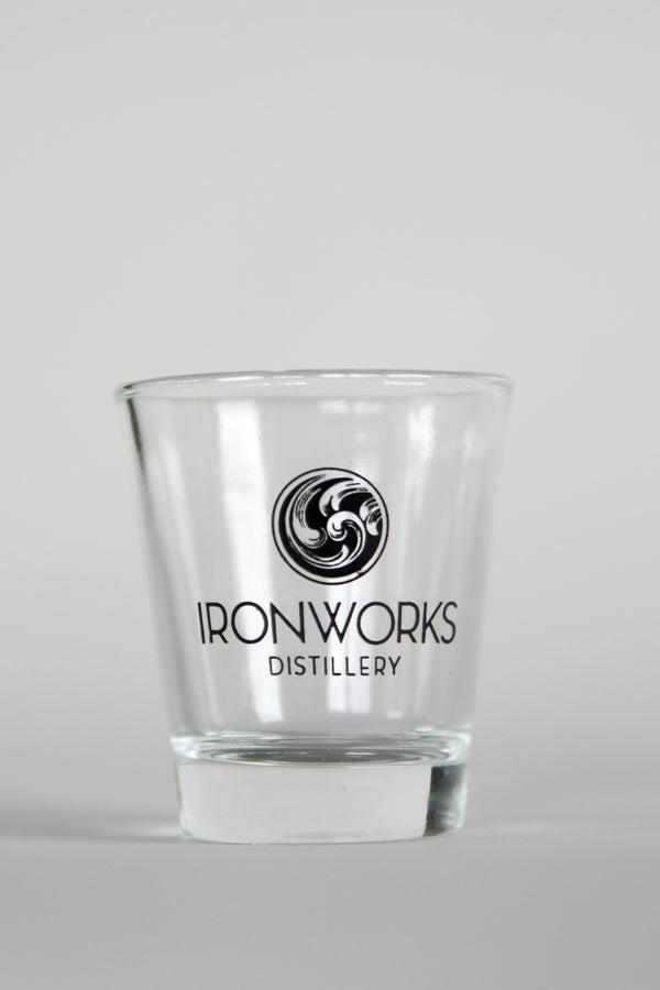 Ironworks Tour Shot Glass 1.5 oz